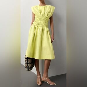 Eudon Choi Cotton Poplin Dress Size 2